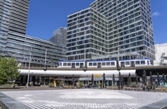 Public transport connections at The Hague Central Station, Centraal Station, local transport, above