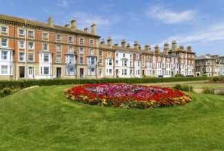 Historic buildings, Wellington Esplanade, Lowestoft, Suffolk, England, UK built 1853 architect J L