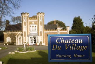 Chateau du Village nursing home, St Martin, Guernsey, Channel Islands, Europe