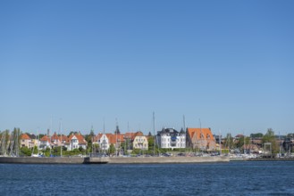 Maritime Svendborg, marina, pier, Great Belt, Baltic Sea, Fyn, Fyn Island, Denmark, Europe