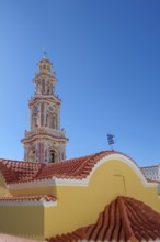 Panormitis Monastery, Monastery Church, Symi Island, Dodecanese, Greek Islands, Greece, Europe