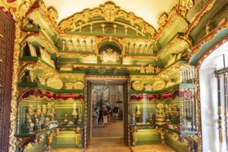 Sacred room with ornate gold decorations and decorative elements, Cordoba