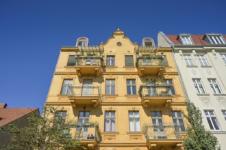 Residential building, old building, Jahnstraße, Babelsberg, Potsdam, Brandenburg, Germany, Europe