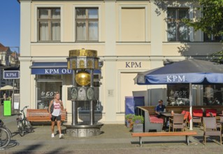 KPM Outlet, Gottfried Höfer music box, Brandenburger Straße, Potsdam, Brandenburg, Germany, Europe