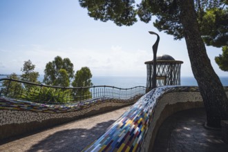 Villa Comunale Vietri sul Mare, Vietri sul Mare, Amalfi Coast, Salerno, Campania, Italy, Europe