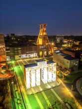 Temporary art installation Global Gate at the UNESCO World Heritage Site Zeche Zollverein,