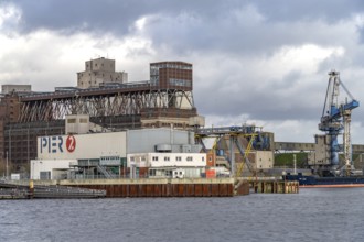 Event centre Pier 2 in the harbour, Free Hanseatic City of Bremen, Germany, Europe