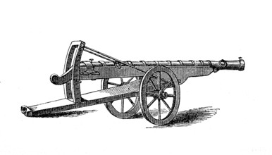 Cannon, Burgundian serpentine from the artillery of Charles the Bold / Kanone, Burgundische