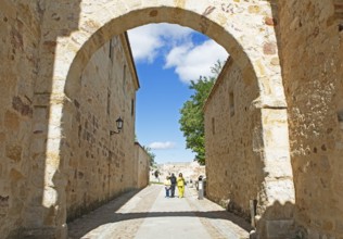 Medieval fortress El Castillo in the historic centre of Zamora, province of Zamora, Castile and