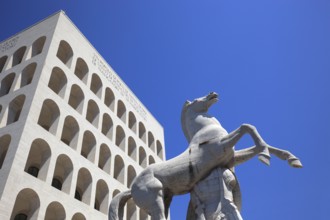 Palazzo della Civilta Italiana, Palace of Italian Civilisation, also Palazzo della Civilta del