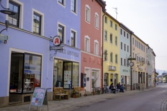 Marktstrasse, Teisendorf, Rupertiwinkel, Upper Bavaria, Bavaria, Germany, Europe