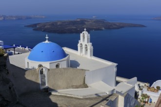 Santorini, Firostefani, Church of the Assumption of the Blessed Virgin, Cyclades, Greece, Europe