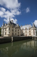 Chateau Azay-le-Rideau, Department Indre-et-Loire, Centre-Val de Loire region, France, Europe