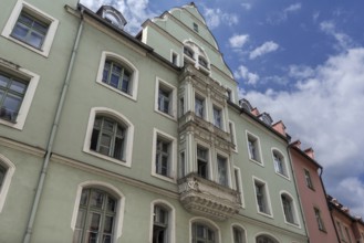 Residential and commercial building, Neo-Renaissance, 1900, Regensburg, Upper Palatinate, Bavaria,