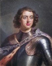 Peter the Great or Peter I. 1672-1725, Tsar of Russia, 1682-1725 From the book Gallery of