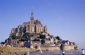 Le Mont Saint Michel, Normandy, France, Europe