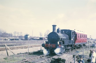 Beattie Well Tank 0314 Steam Locomotive 30585 Train built by Beyer, Peacock& Co, Buckinghamshire