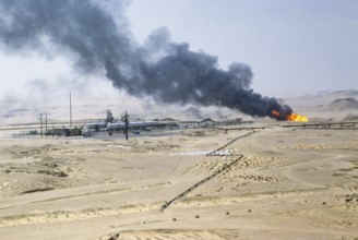 Oil industry in the Ras Tanura area, Saudi Arabia, 1979, Asia