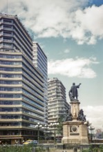 Modern buildings on the Paseo de la Reforma, Ciudad de México, Mexico City, CDMX, Mexico around