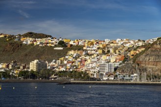 City view of the capital San Sebastián de La Gomera, La Gomera, Canary Islands, Spain, Europe