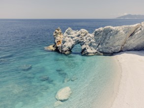 Greek island Skiathos with the beautiful beach called Lalaria, Greece, Europe