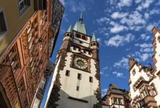 Martinstor, City, Freiburg, Germany, Europe