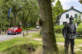 The so-called Green Border, at the former border crossing Grenzweg near Straelen-Kastanienburg and