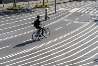 The Nørrebro district in Copenhagen, lively, multicultural and student neighbourhood, Superkilen