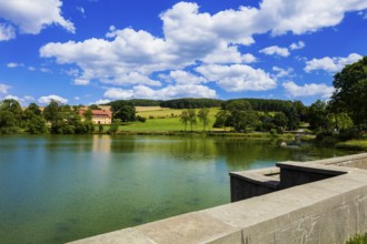 The Dittmannsdorfer Teich is a reservoir of the Freiberg district watercourse in Saxony,