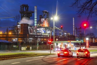 Duisburg-Bruckhausen steel site, ThyssenKrupp Steel, blast furnaces 8 and 9, on