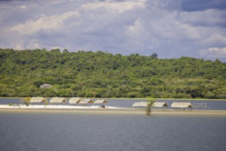 View of the Rio Tapajos near Jamaraqua, Tapajos National Forest, 20.07.2024. Photographed on behalf