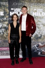 Liv Lisa Fries and Johannes Hegemann at the premiere of IN LIEBE, EURE HILDE at the cinema in