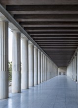 Stoa of Attalos, Ancient Agora of Athens, Greece, Europe