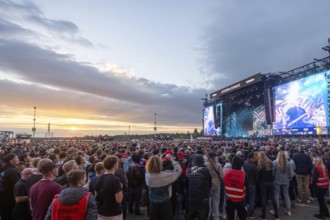 Adenau, Germany, 8 June 2024: Billy Talent at the Rock am Ring Festival. The festival will take