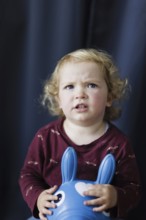 Portrait of a two year old boy, Bonn, 25.05.2023