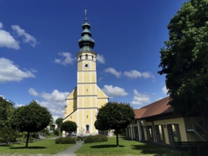 Pilgrimage Church of the Assumption of the Virgin Mary in Sammarei, Passau district, Lower Bavaria,