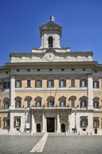 Palazzo Montecitorio, Parliament, Piazza Montecitorio, Rome, Lazio, Italy, Europe