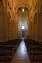 Interior view, nave, choir, Lisbon Cathedral, Sé Patriarcal de Lisboa or Igreja de Santa Maria