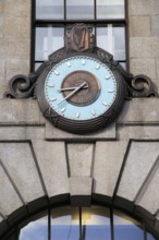 Historic clock outside General Post Office building, Dublin Ireland, Republic of Ireland