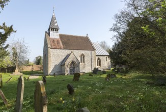 Church of Saint Peter, Manningford Bruce, Wiltshire, England, UK