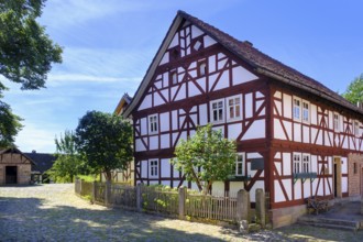 Open-air museum, Rhön Museum Village, Tann in der Rhön, Ulstertal, Wartburgkreis, Hessian Rhön,