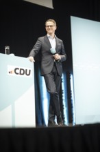 CDU Secretary General Carsten Linnemann attends the CDU policy convention in Cologne, 1 March 2024