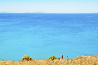 Seascape, Preveli Beach, Rethymno, Crete, Greek Islands, Greece, Europe