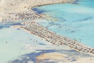 Balos bay, Gramvousa Peninsula, Chania, Crete, Greece, Europe