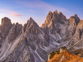 Cadini di Misurina, autumn in the Dolomites, sunrise, Sesto Dolomites, South Tyrol