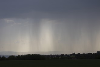 Storm on the Triebenberg near Dresden, Dresden, Saxony, Germany, Europe