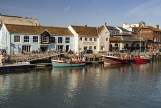 The Old Harbour in Weymouth, Dorset, England, Great Britain