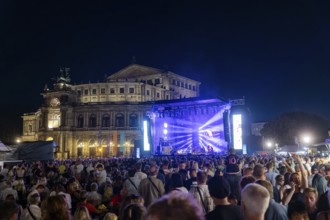 Dresden City Festival in the Old Town, Dresden City Festival, Dresden, Saxony, Germany, Europe