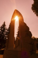 A new monument can be seen at Caspar David Friedrich's grave in Dresden's Trinitatisfriedhof