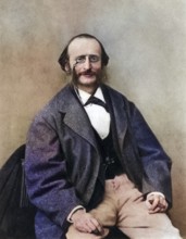 Jacques Offenbach (1819-1880), born Jakob Levy Eberst Offenbach in Cologne. German-born French